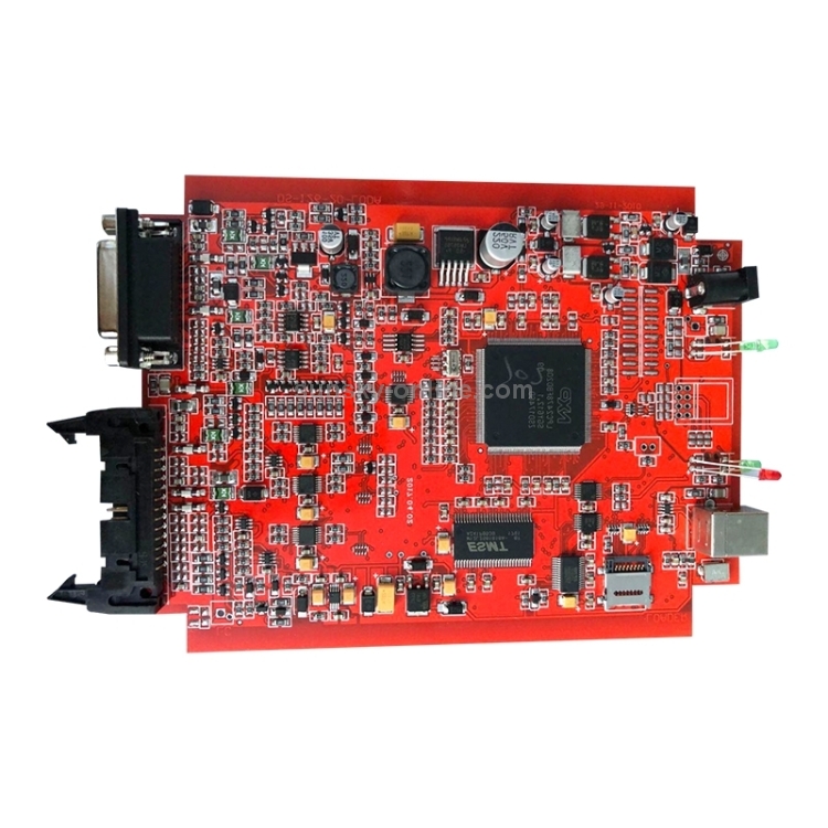 KTAG V7.020 Red PCB Board ECU Programming Tool Unlimited Token, EU Plug - 4