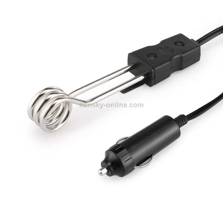 Car Immersion Electric Immersion Traveling Camping Picnic Water Immersion Tea Coffee Water Travel Portable 12V 24V
