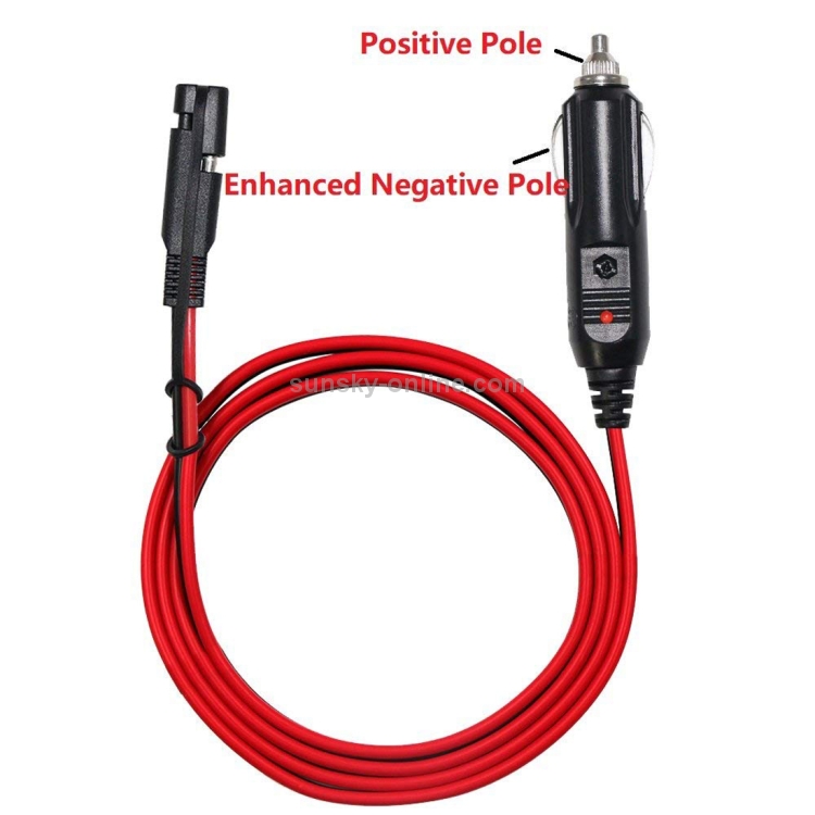 car cigarette lighter plug positive negative BFXM 12V with 1FT 16 AWG Wire, Automotive Replacement Cigarette Lighter Male Plug Adapter with LED Light, Cigarette Lighter Adapter with Fused Replacement (2 Pack) : Automotive DescriptionMade of carefully selected high cigarette socket positive negative 1Pcs