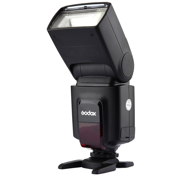 Godox TT520II 433MHZ Wireless 1/300s-1/2000s HSS Flash Speedlite Camera Top Fill Light for Canon / Nikon DSLR Cameras(Black) - 1