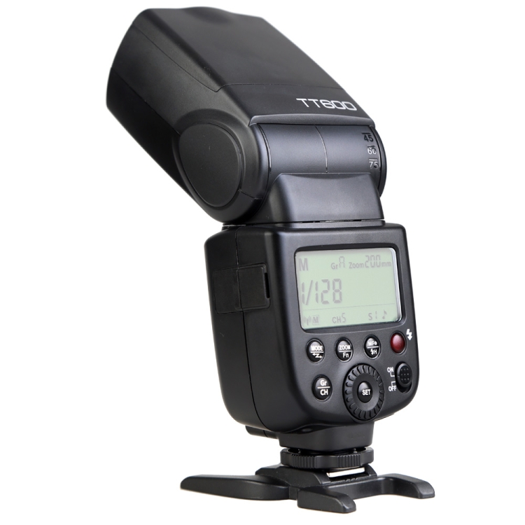 Godox TT600 2.4GHz Wireless 1/8000s HSS Flash Speedlite Camera Top Fill Light for Canon / Nikon DSLR Cameras(Black) - 1