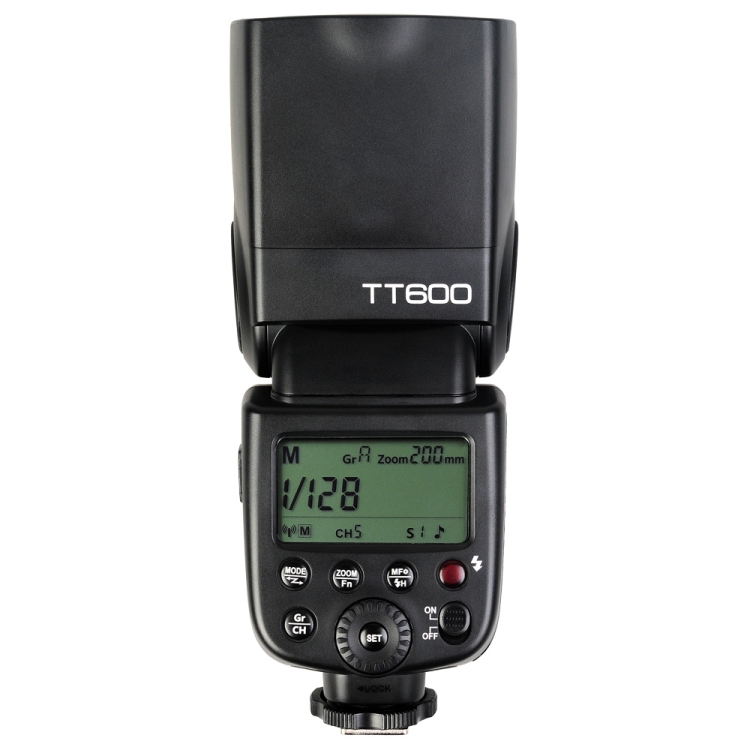 Godox TT600 2.4GHz Wireless 1/8000s HSS Flash Speedlite Camera Top Fill Light for Canon / Nikon DSLR Cameras(Black) - 2