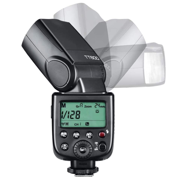 Godox TT600 2.4GHz Wireless 1/8000s HSS Flash Speedlite Camera Top Fill Light for Canon / Nikon DSLR Cameras(Black) - 3