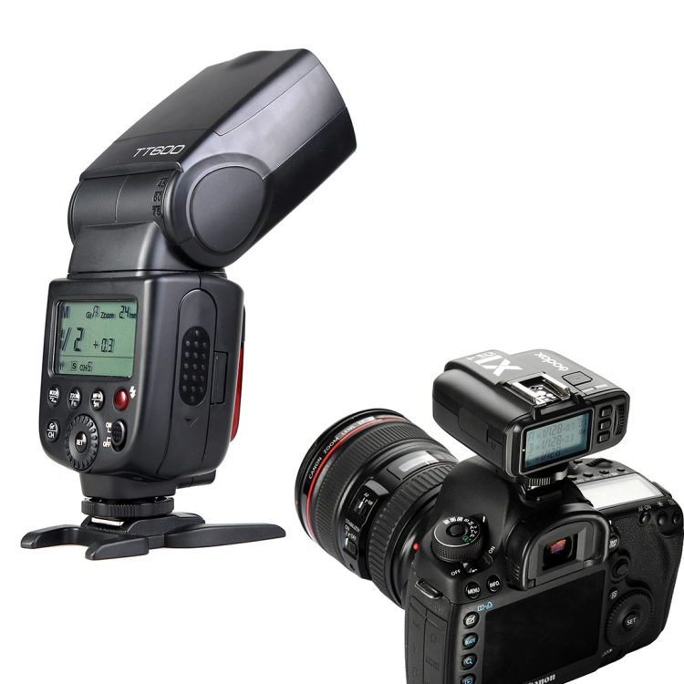Godox TT600 2.4GHz Wireless 1/8000s HSS Flash Speedlite Camera Top Fill Light for Canon / Nikon DSLR Cameras(Black) - 5