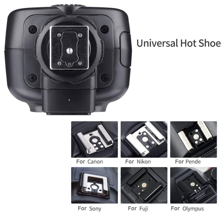 Godox TT600 2.4GHz Wireless 1/8000s HSS Flash Speedlite Camera Top Fill Light for Canon / Nikon DSLR Cameras(Black) - 6