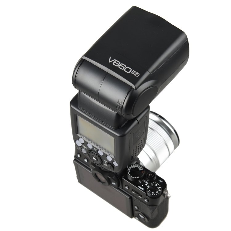 Godox V860IIF 2.4GHz Wireless 1/8000s HSS Flash Speedlite Camera Top Fill Light for Fujifil DSLR Cameras(Black) - 3