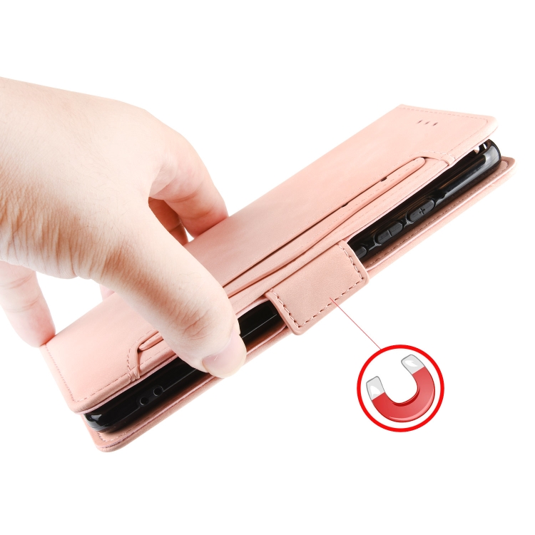 Custodia Portafoglio Per Infinix Hot 10s / 10s NFC / 10T - Con Slot Carte, Supporto, Chiusura Magnetica, Blu - 4