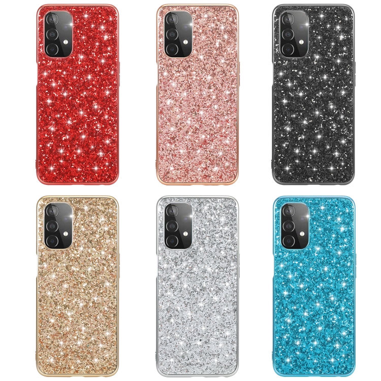 Compatibile con Cover OnePlus Nord CE 2 Lite 5G Glitter Silicone TPU Antiurto, Custodia OnePlus Nord CE 2 Lite 5G Sottile Brillantini Protezione Case (giallo