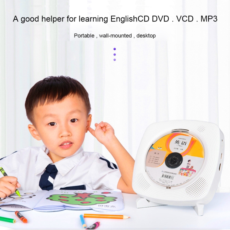 Kecag KC-609 壁掛け家庭用 DVD プレーヤー Bluetooth CD プレーヤー