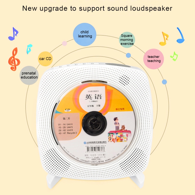 Kecag KC-609 壁掛け家庭用 DVD プレーヤー Bluetooth CD プレーヤー