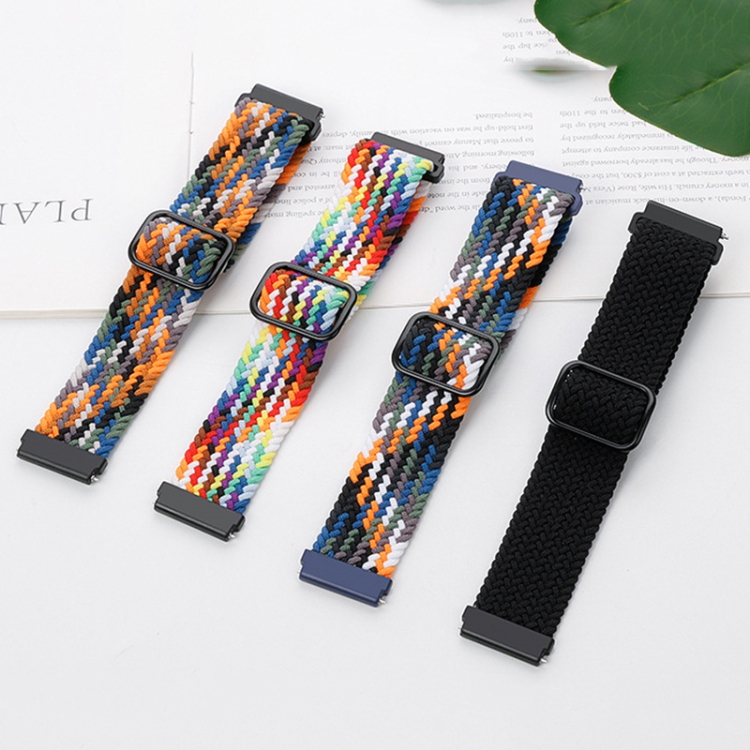 Google Pixel Watch 4 / 3 / 2 / 1 41mm用バックル式ナイロン編み込み 