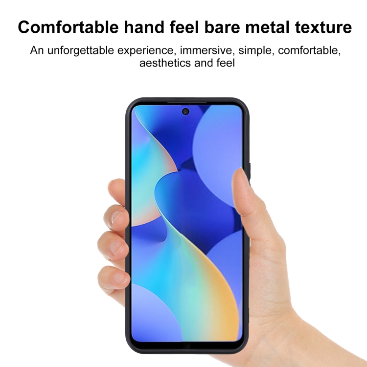 TIANYUE Custodia Per Tecno Spark 10 Pro – TPU + PC Antiurto, Con Supporto Magnetico Per Auto E Bordo Rialzato – Colore Nero