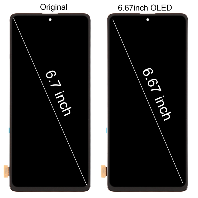 Original Ecran LCD Complet Rouge Sur Châssis Pour Galaxy Note 10 Lite