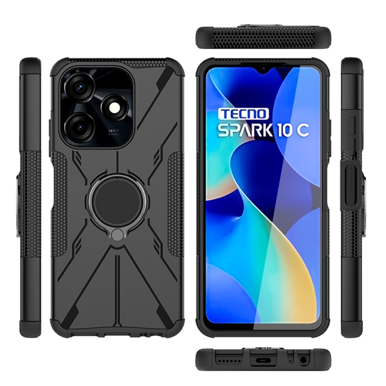 Custodia Flip per Tecno Spark 40 Pro+, Pittura 3D Caso Pelle PU