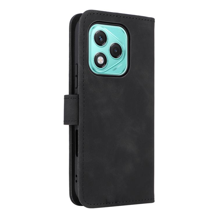 For Honor 600 Lite Global Skin Feel Magnetic Flip Leather Phone Case(Black) For Honor 600 Lite Global Skin Feel Magnetic Flip Leather Phone Case(Black)