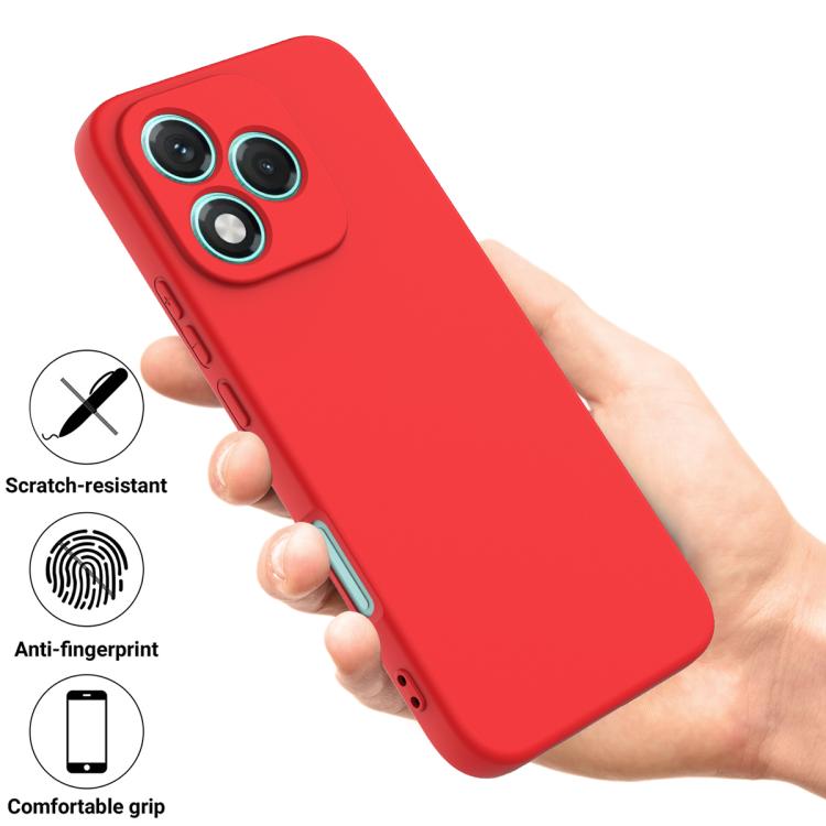 Custodie Per Honor 400 Pro Silicone Liquido Cordino Del