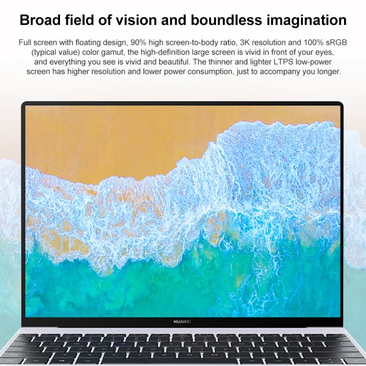 HUAWEI MateBook X Laptop, 16GB+512GB, 13 inch Touch