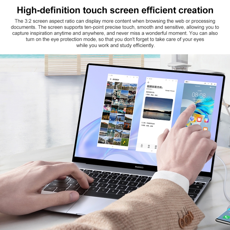 HUAWEI MateBook X Laptop, 16GB+512GB, 13 inch Touch