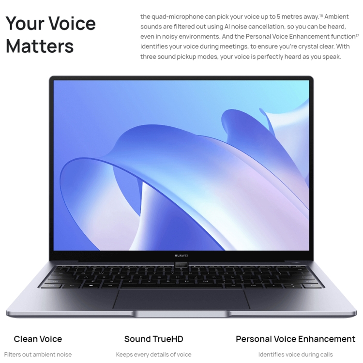 HUAWEI MateBook 14 Laptop, 16GB+512GB, 14 inch Touch