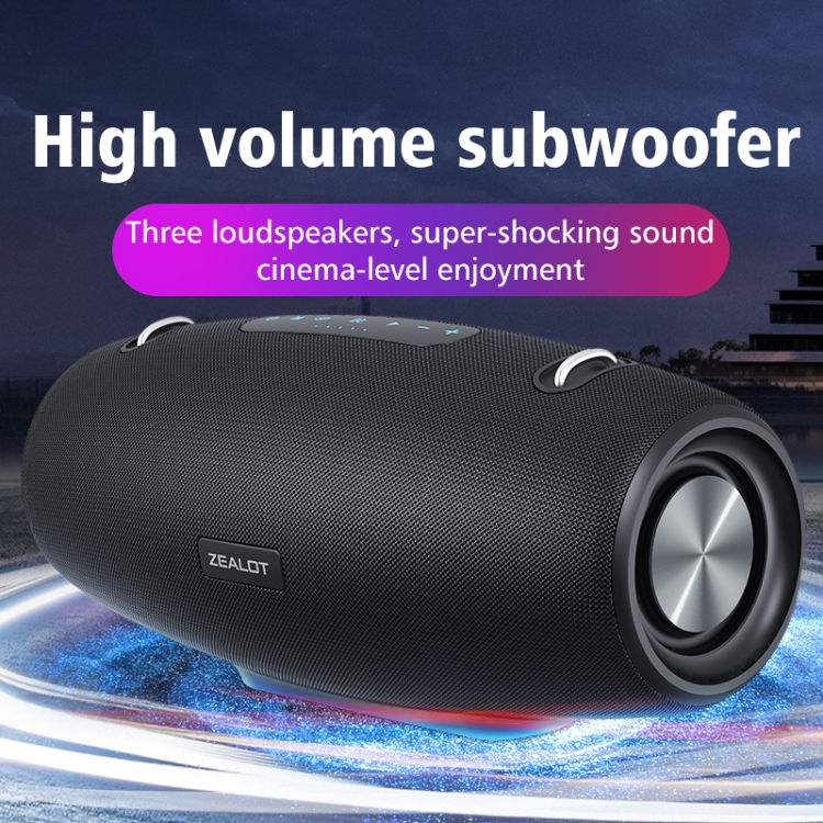 Zealot S67 60W ハイパワー ポータブル ワイヤレス Bluetooth