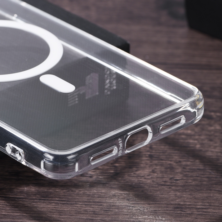 Magnetische Beschermhoes Voor Google Pixel 7A – Met MagSafe, Mat Transparant, Schokbestendig, Zwart