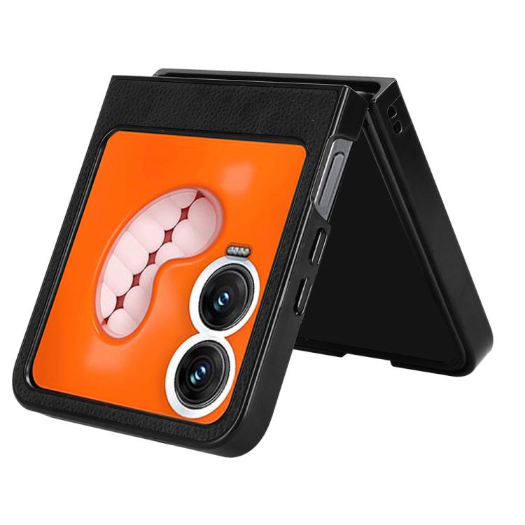 EasyShow Custodia Per Tecno Phantom V Flip – Cover In PU, PC E TPU, Ultrasottile Con Protezione A 360°, Compatibile Ricarica Wireless - 2
