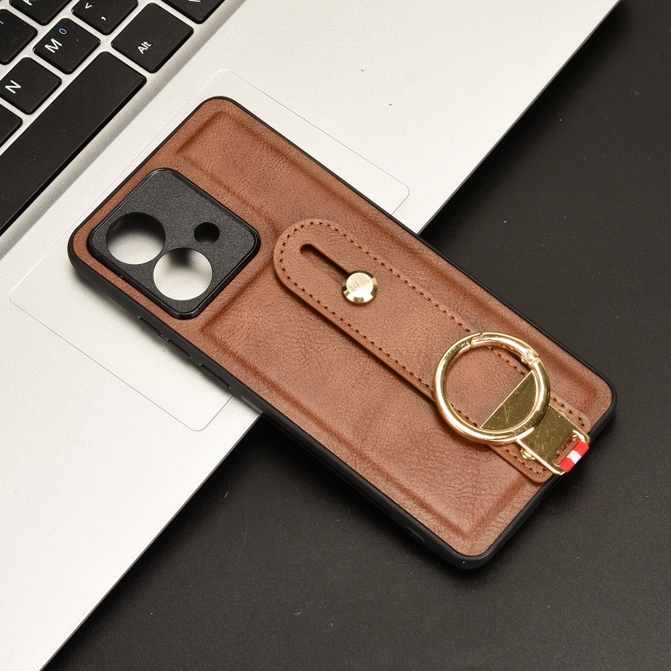 Custodia Kwmobile In Fibra Di Carbonio E Legno Per Motorola Edge 40 Neo – Marrone Scuro/nero Antiurto