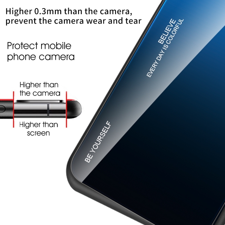 Samsung Galaxy A25 5G グラデーションカラーガラス電話ケース