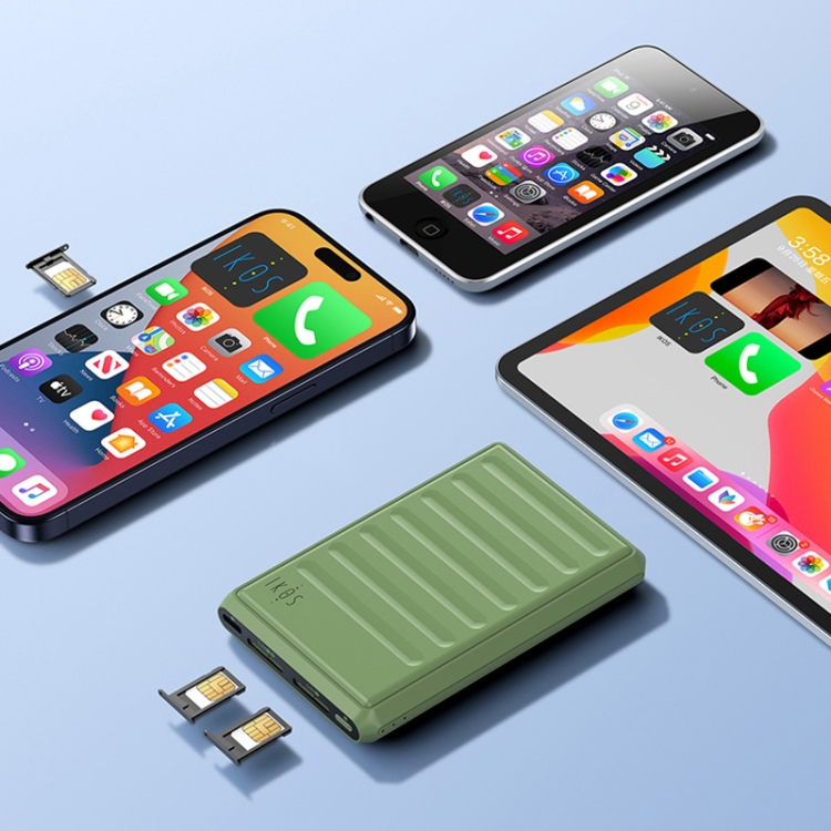 IKOS K7 デュアルSIMアダプター 本体 iKOS K7 Non-PTA Dual SIM Dual Standby Adapter For iPhone(
