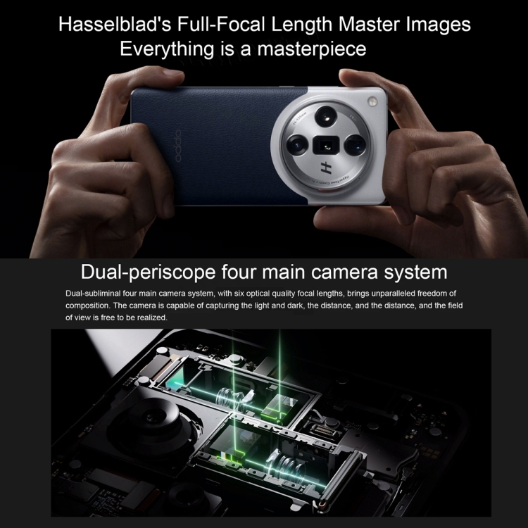 OPPO Find X7 Ultra AI Phone、12GB+256GB、画面指紋認証、6.82 インチ