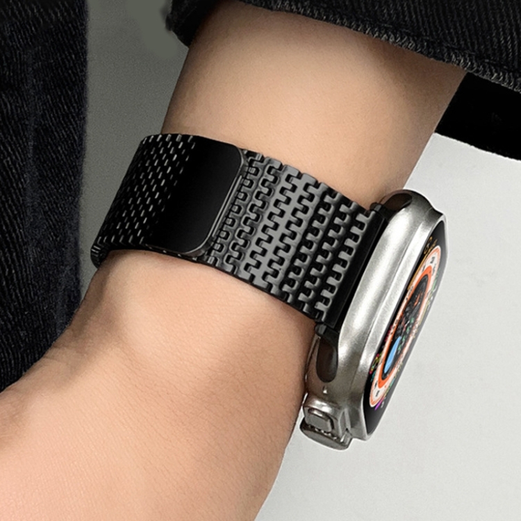 Apple Watch Ultra 2 49mm ミラネーゼループ磁気クラスプステンレス