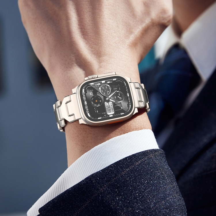 Apple Watch Ultra 2 49mm Y型純チタン時計バンド(チタン)用