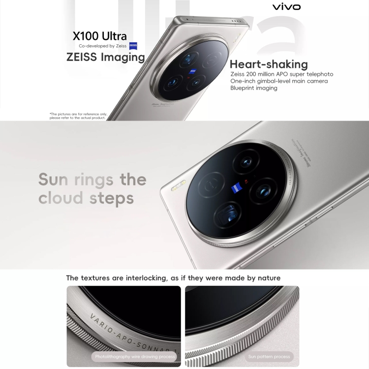 vivo X100 Ultra, 16GB+1TB, Face ID / Fingerprint Identification