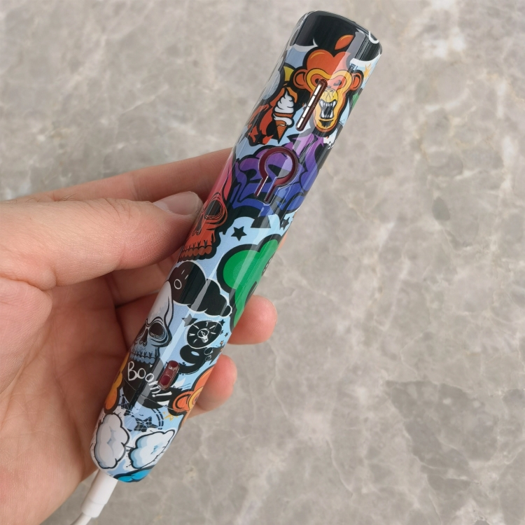 Pour IQOS ILUMA i ONE / ILUMA ONE Bright PC tui de protection pour cigarette  lectronique (Graffiti Skull)