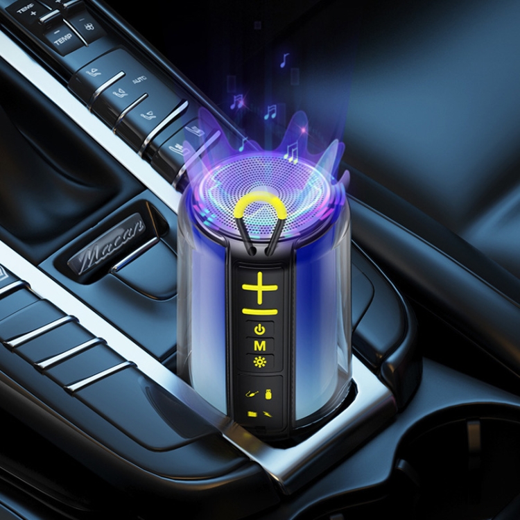 AEC S16 ポータブル LED ライト レインボー RGB Bluetooth ワイヤレス