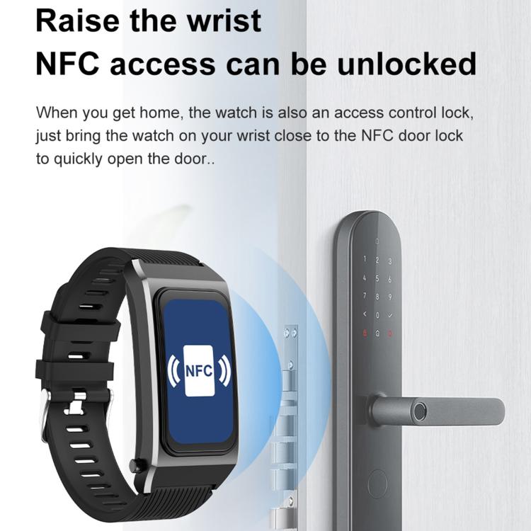 B7 Pro 1.5寸二合一蓝牙耳机硅胶表带智能手表 支持心率 / 睡眠监测（黑色） - 17