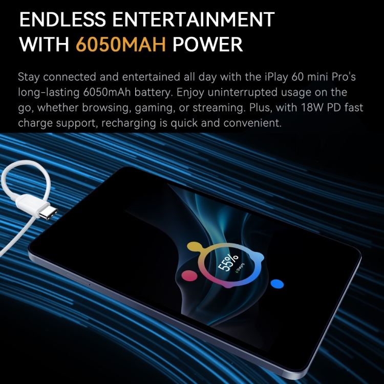 ALLDOCUBE iPlay 60 Mini Pro 4G LTE タブレット、8GB+128GB、8.4
