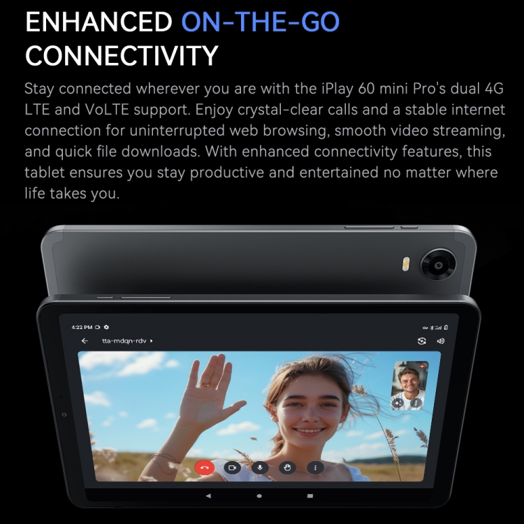 ALLDOCUBE iPlay 60 Mini Pro 4G LTE タブレット、8GB+128GB、8.4