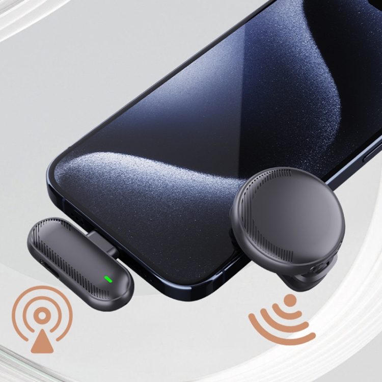 SX19 1 TX + 2 RX Microfone de lapela sem fio com redução de ruído inteligente (tipo C) - B2