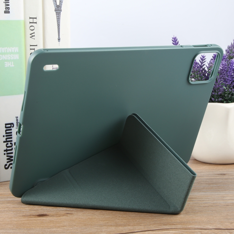 Xiaomi Pad 7 / 7 Pro用変形シリコンレザータブレットケース(ディープ