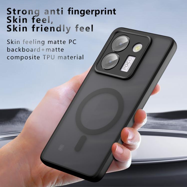 Xiaomi Poco M7 Pro 5G用 Armor MagSafe PC ハイブリッド TPU 携帯
