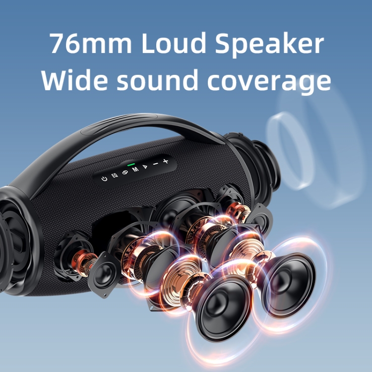 Zealot S97M 80W Outdoor Portable RGB Bluetooth Speaker