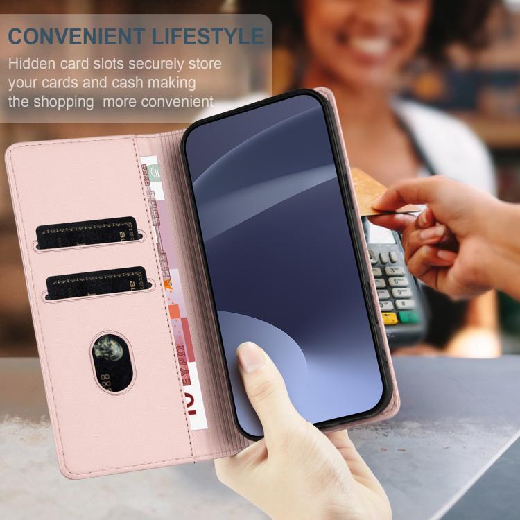 For ZTE Libero 5G II / A103ZT Embossed Multi-functional Wallet