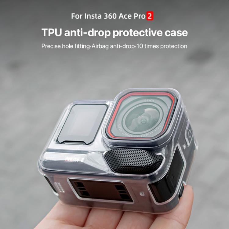 Funda De Silicona + Tapa De Lente Para Insta360 Ace Pro 2 – Protección Integral