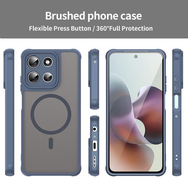 Motorola Moto G66j 5G Fan Dunシリーズ用 TPUハイブリッドPCフロスト
