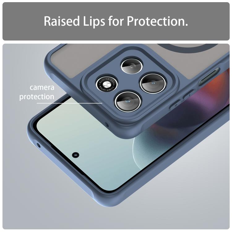 Motorola Moto G66j 5G Fan Dunシリーズ用 TPUハイブリッドPCフロスト