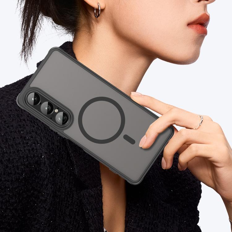 Sony Xperia 1 VII Fan Dunシリーズ用 TPUハイブリッドPCフロスト