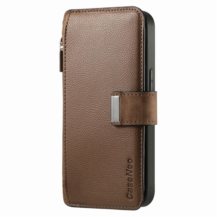 FitBAG Custodia In Alcantara Marrone Per Oppo Find X2 Pro - Fodero Con Imbottitura In Microfibra E Funzione Pulizia, Made In Germany