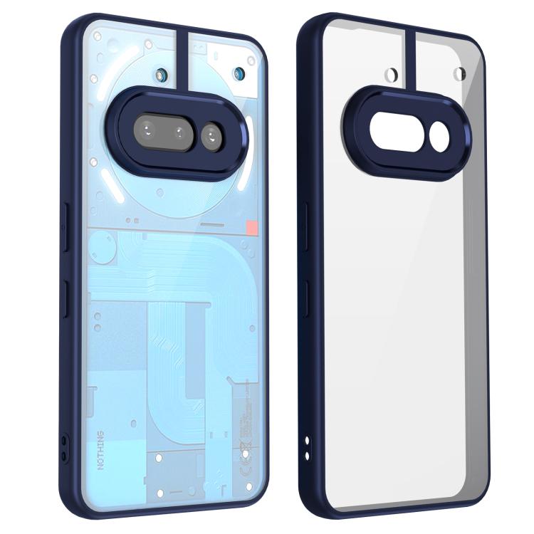 For Nothing Phone 3a Matte PC Skin-feel Shockproof Phone Case(Blue)