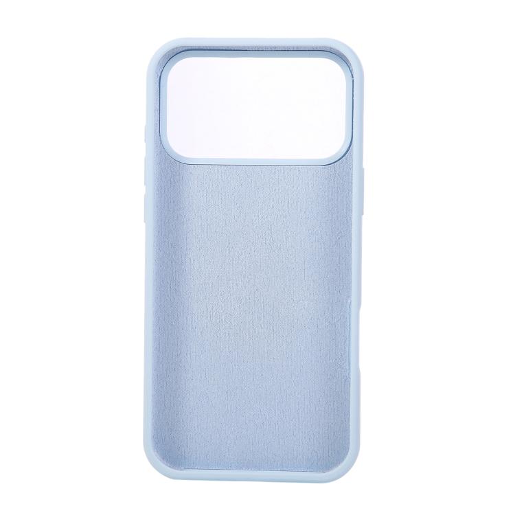 iPhone 17 Pro用 液体シリコンケース（ホワイト）